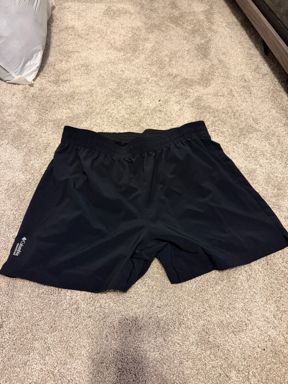 Columbia Men’s Black Athletic Running Shorts